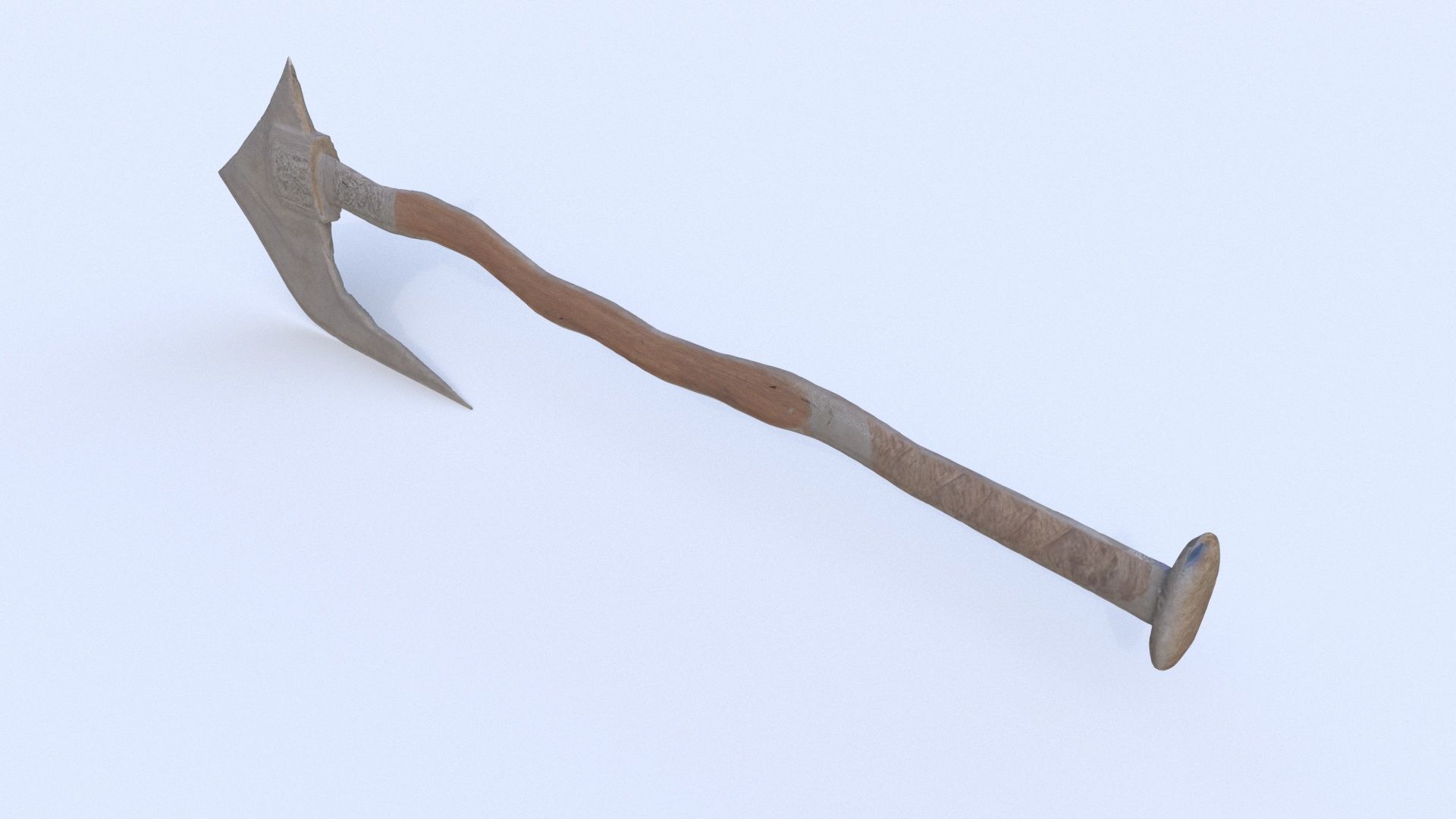 Pickaxe 3D model_3