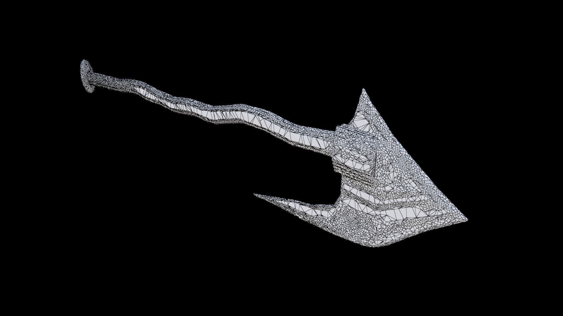 Pickaxe 3D model_5