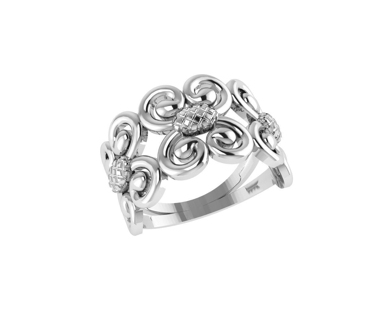 Rings 3D print model_1