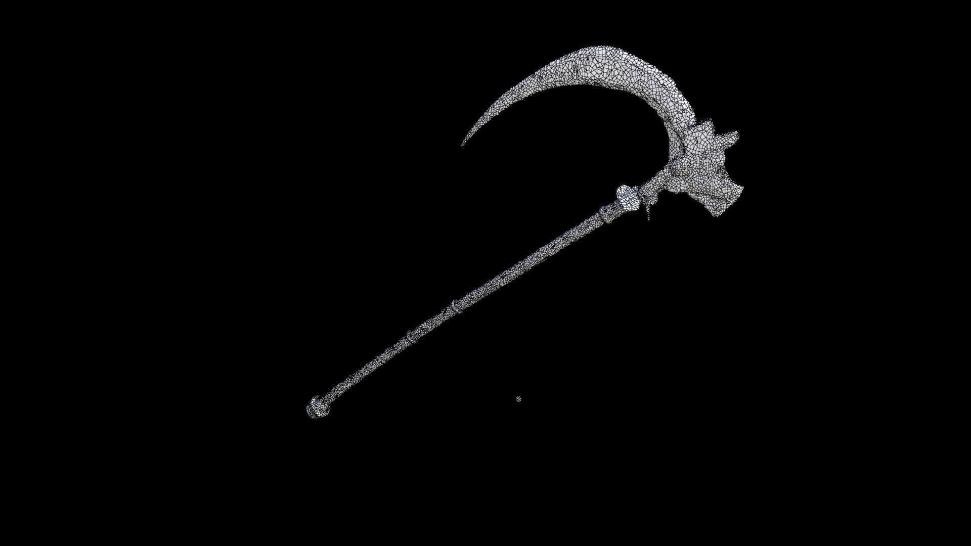Scythe 3D model_7