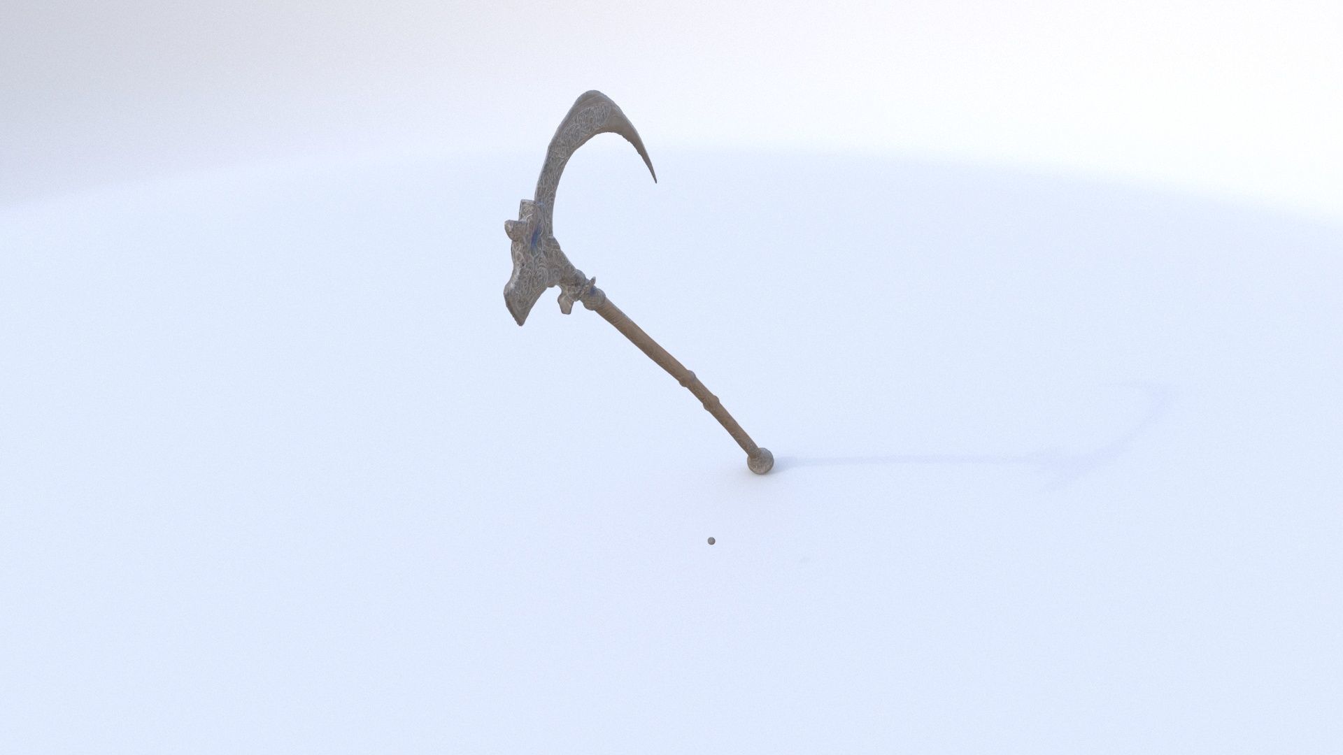 Scythe 3D model_4