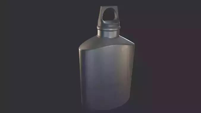 Flask Canister Black