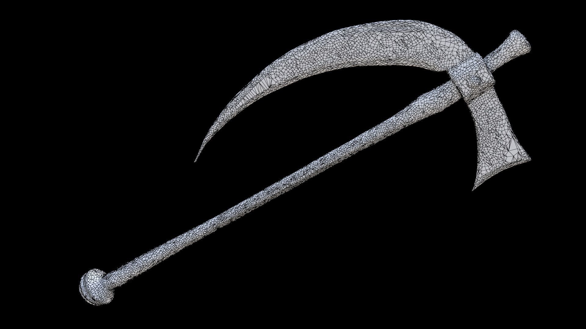 Sickle 3D model_6