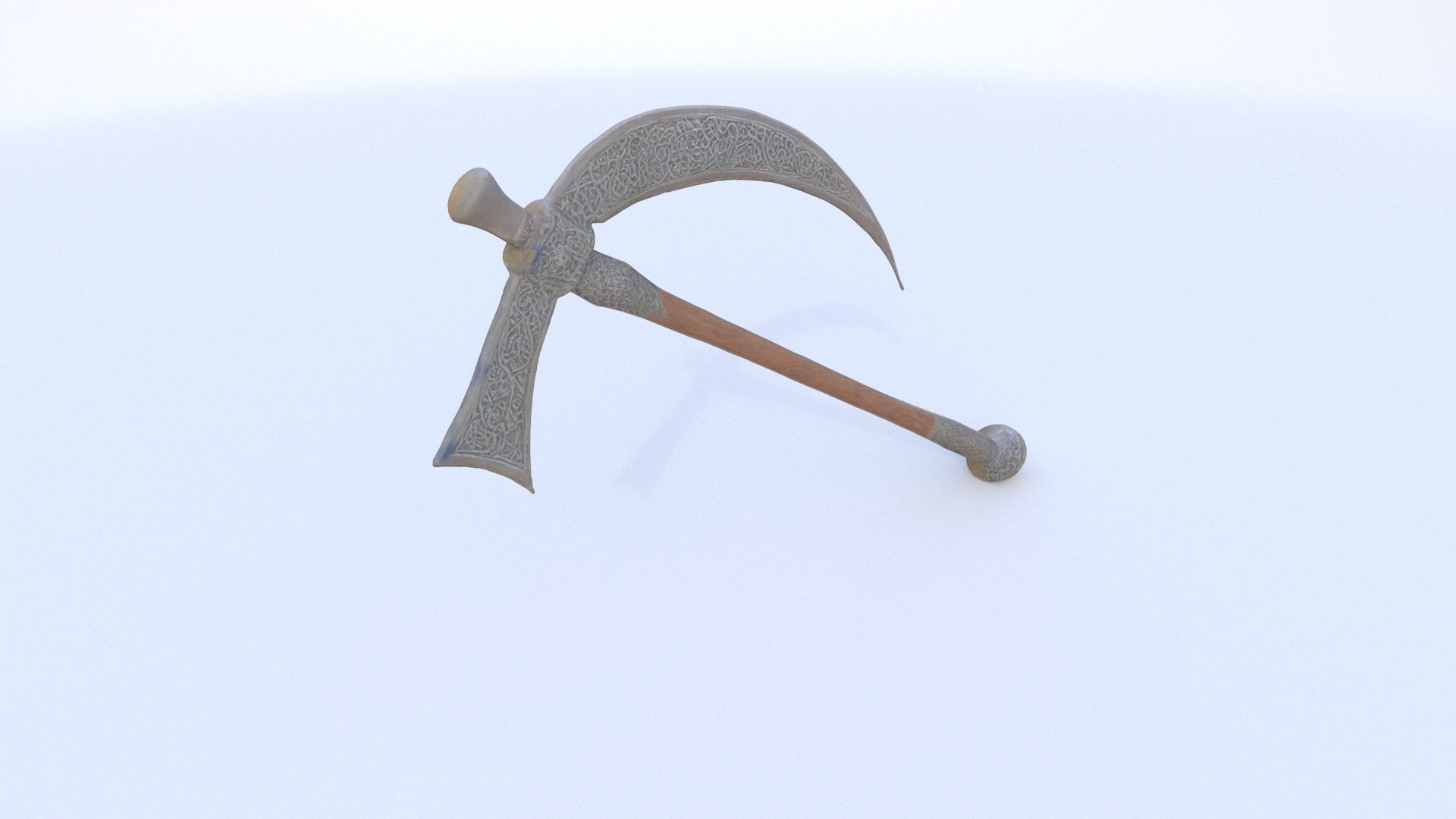 Sickle 3D model_3