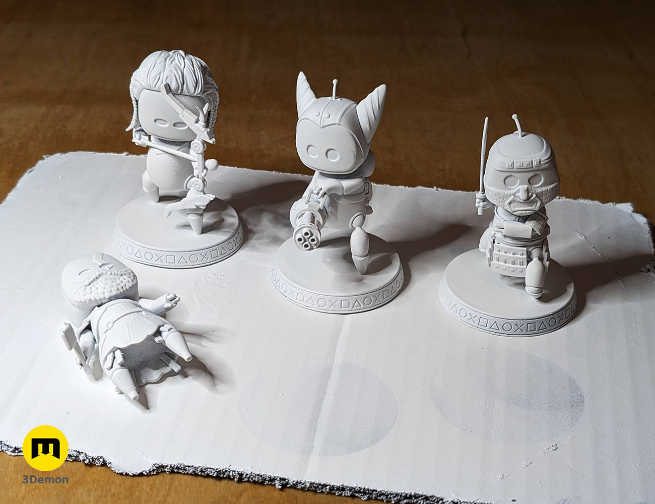 Astro Bot - Jin Sakai Ghost of Tsushima 3D print model_2