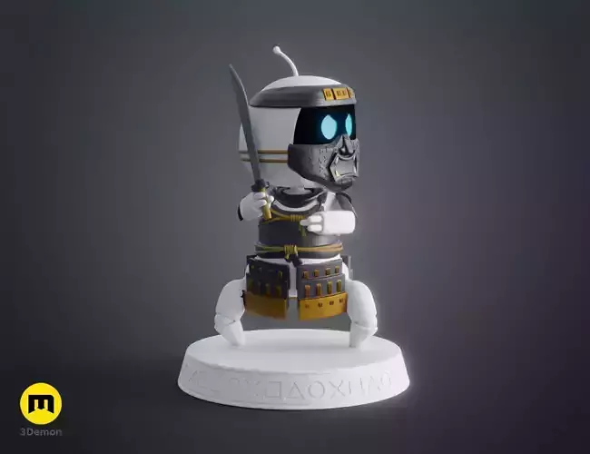 Astro Bot - Jin Sakai Ghost of Tsushima 3D print model