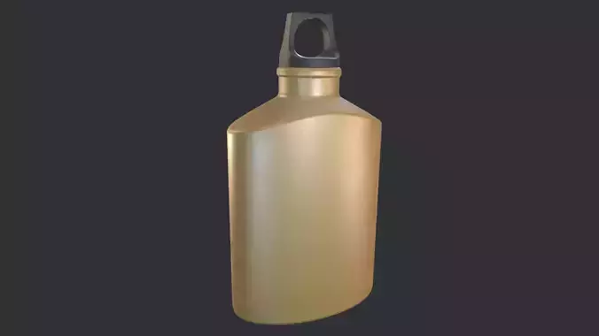 Flask Canister Brown