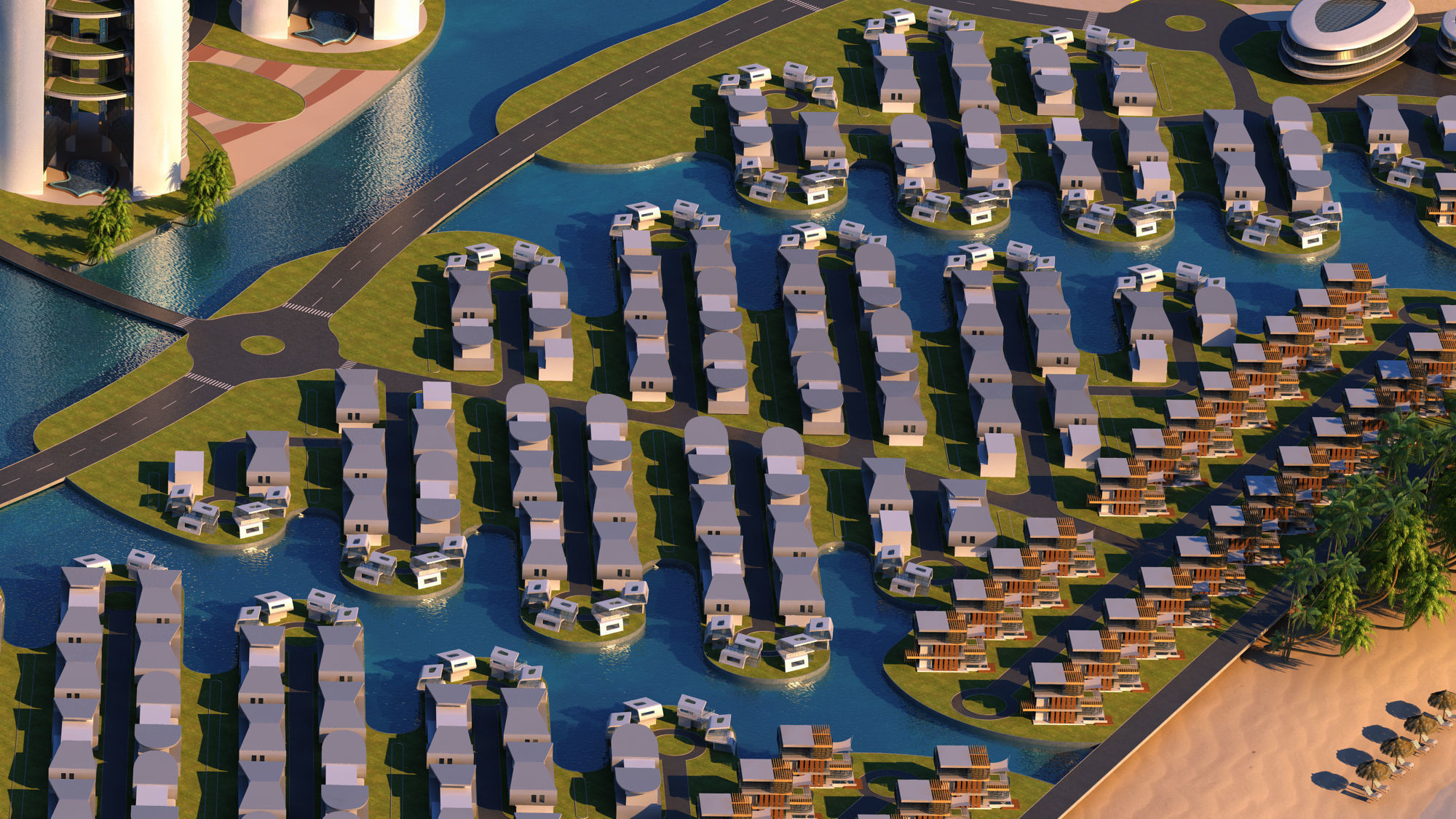 future architecture 3D model_8