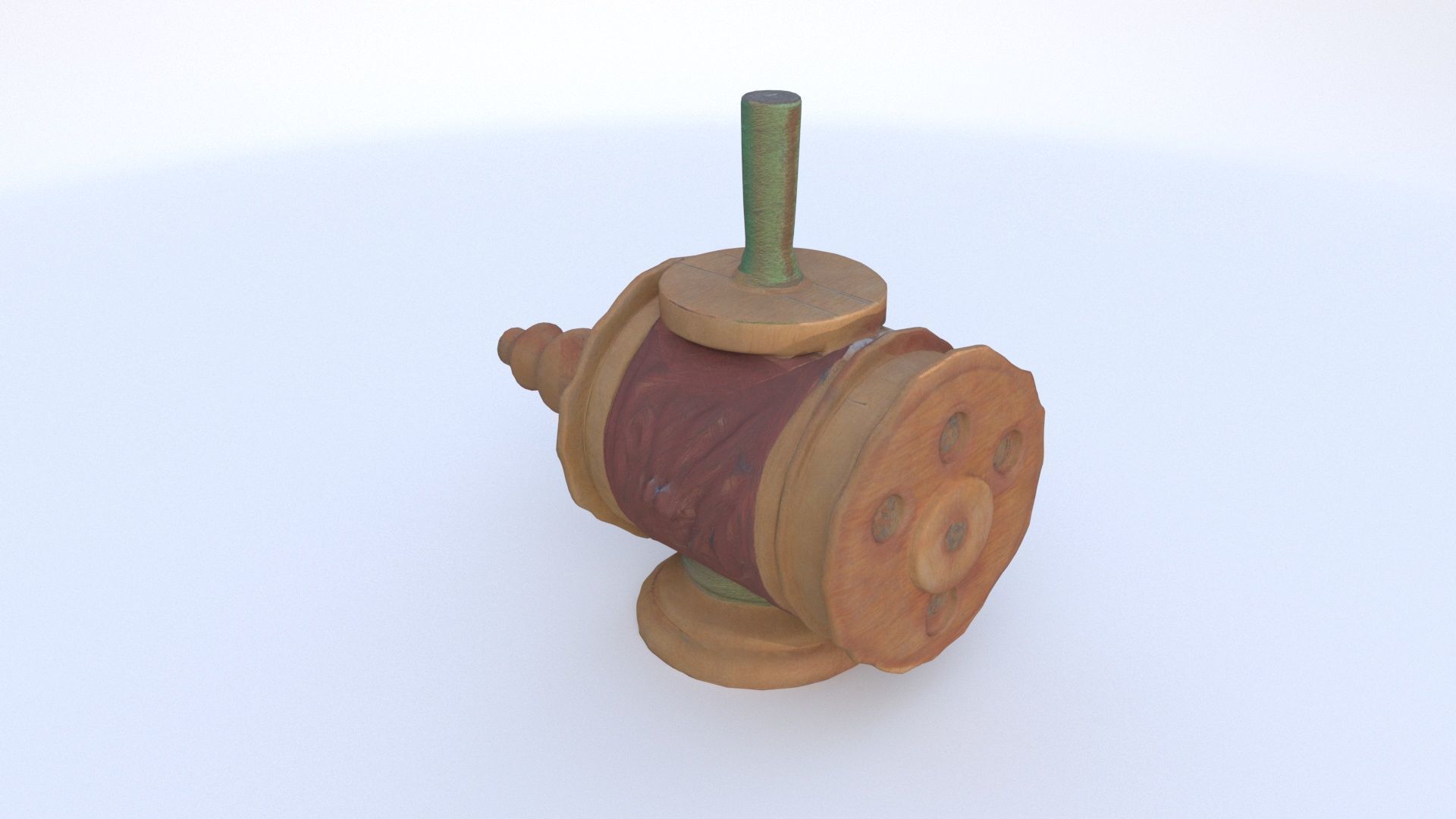 Thread Bobbin 3D model_3