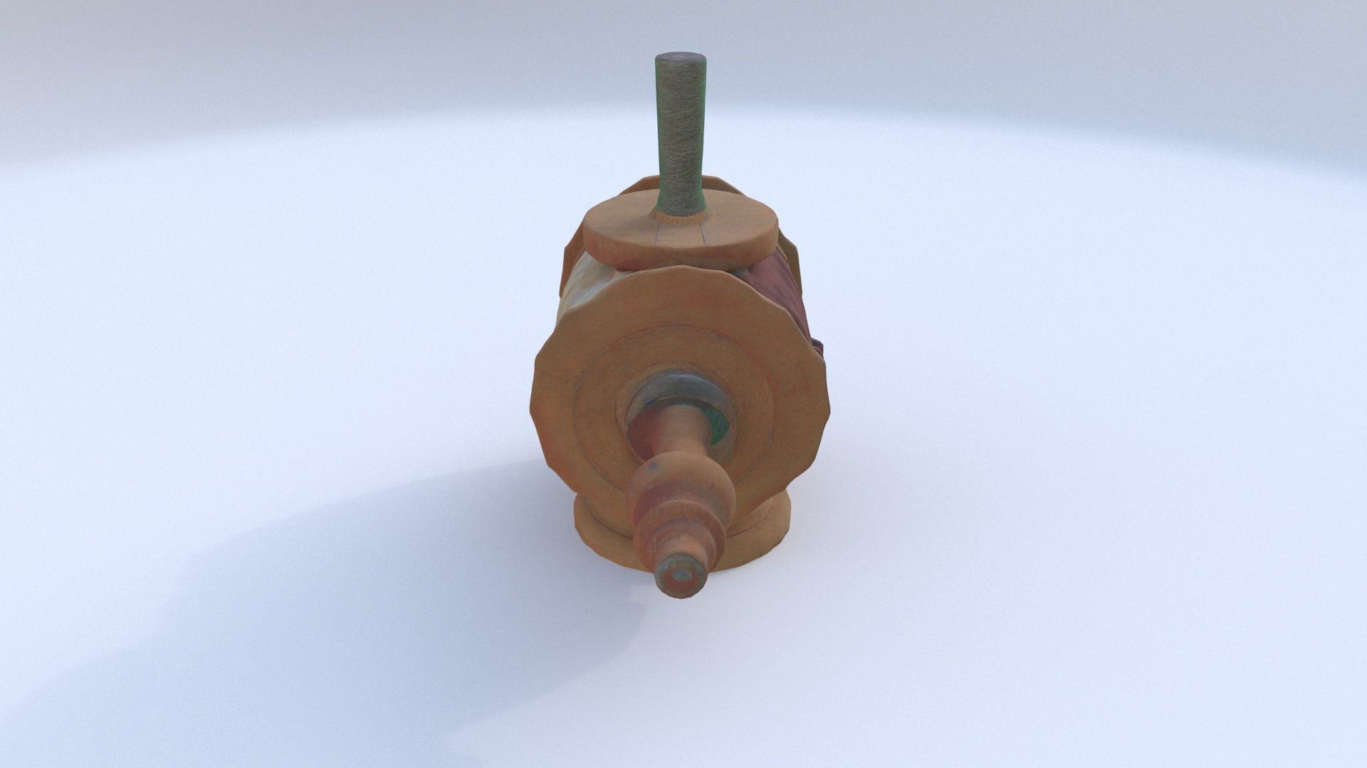 Thread Bobbin 3D model_1