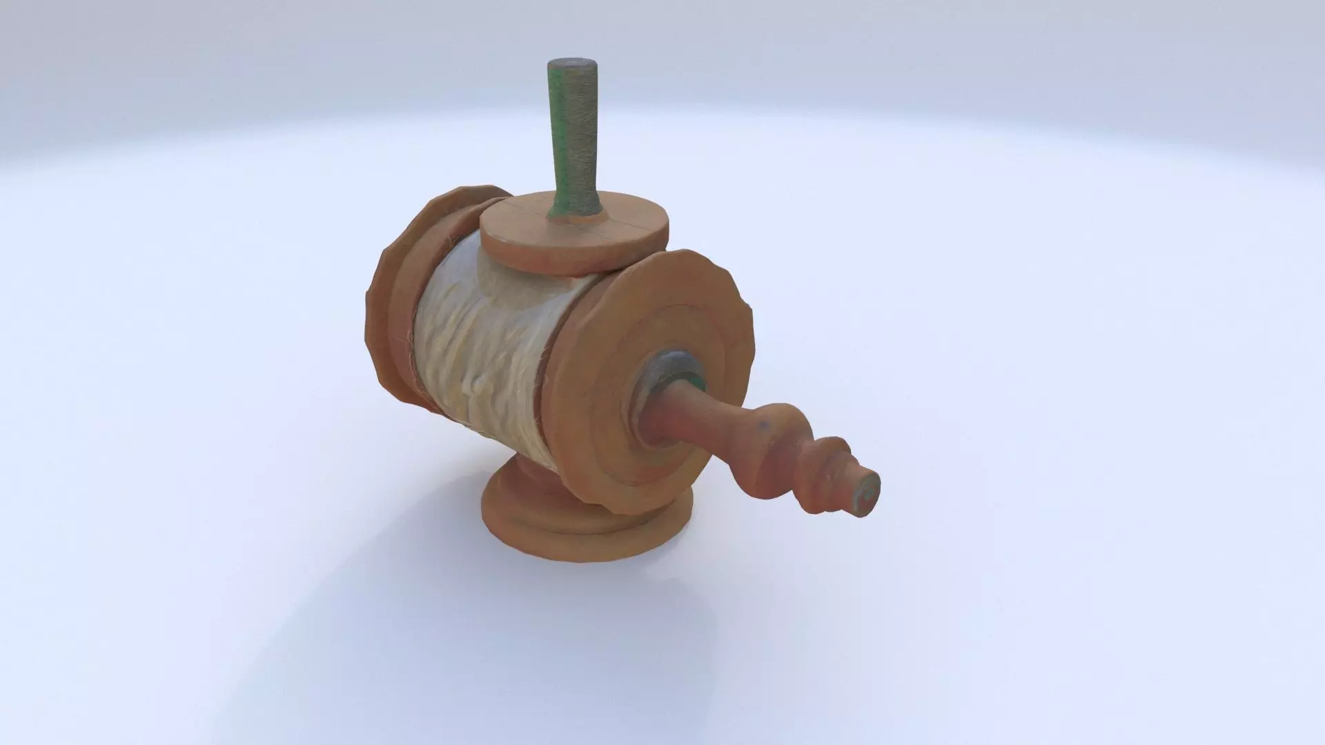 Thread Bobbin 3D model_0