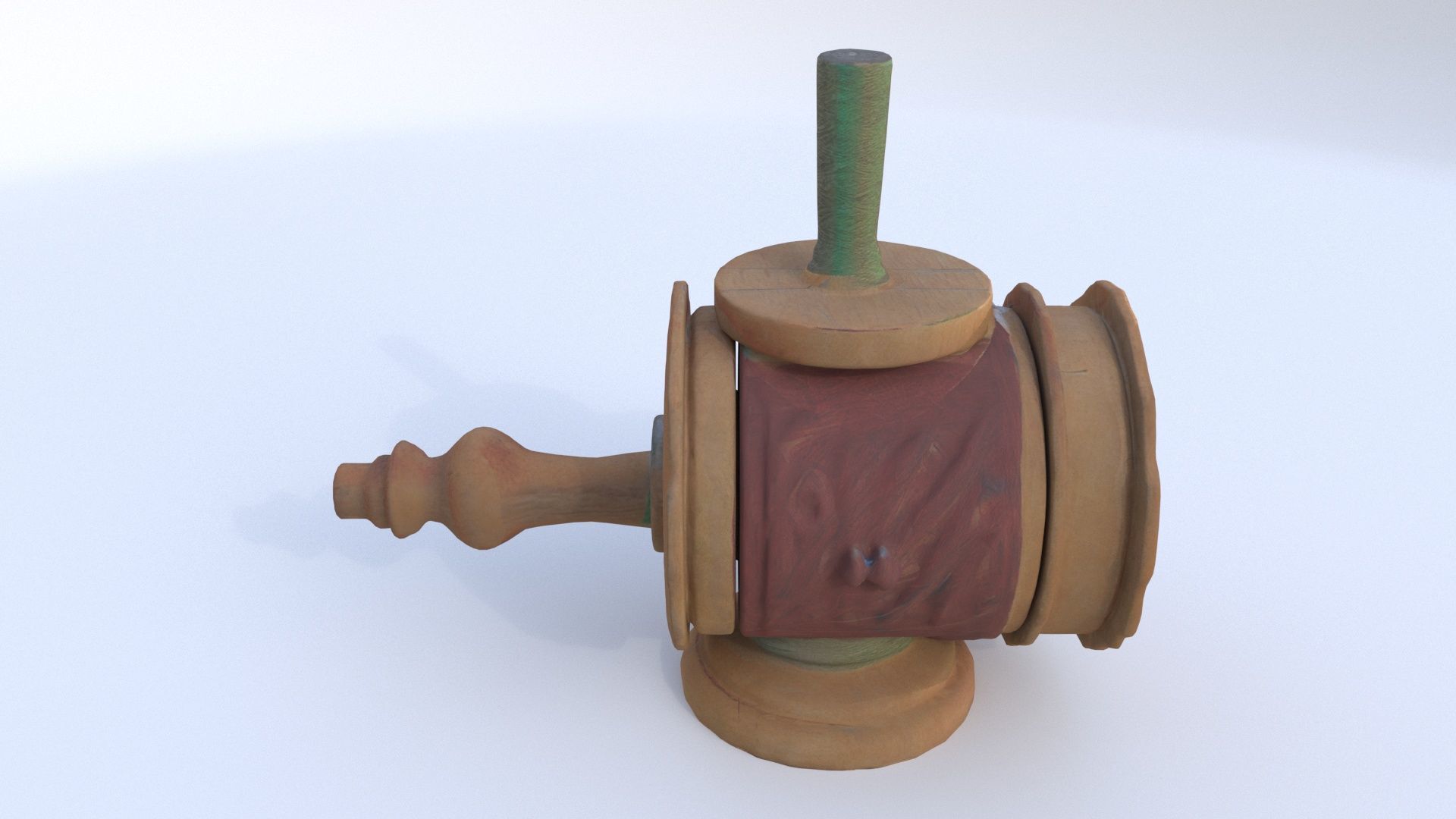 Thread Bobbin 3D model_2