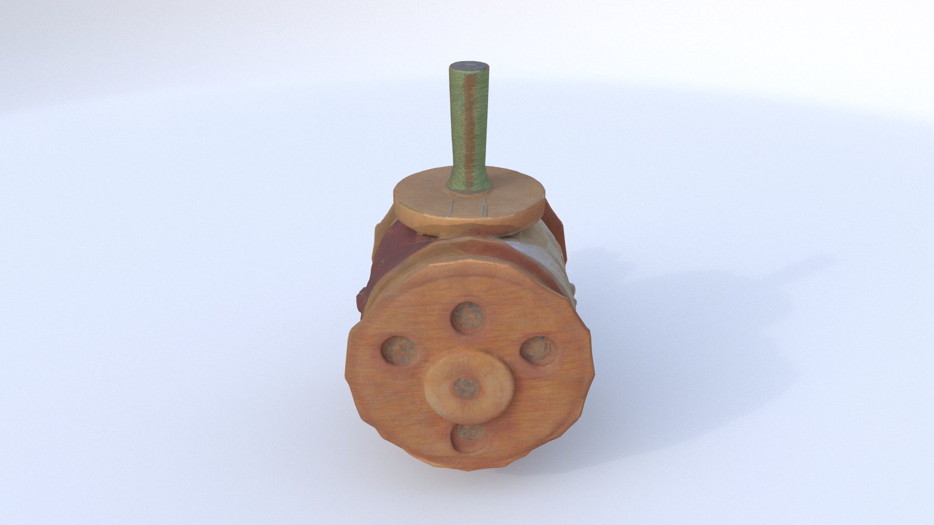 Thread Bobbin 3D model_4