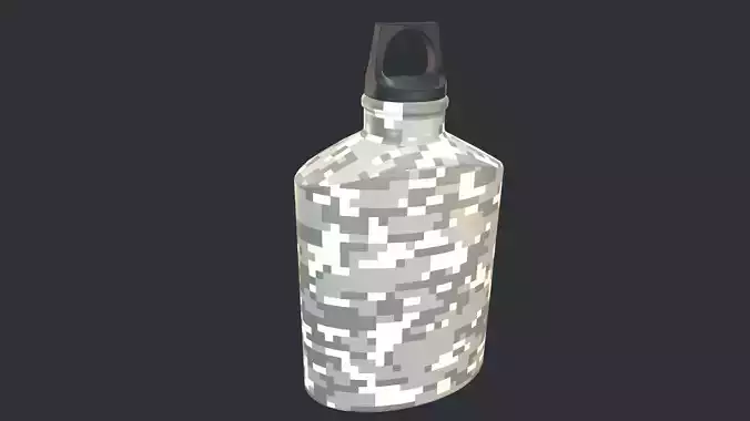 Flask Canister Camo