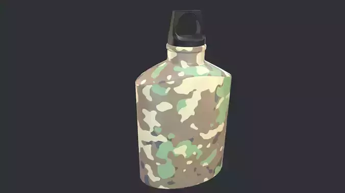 Flask Canister Camo