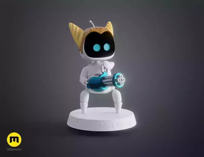 Astro Bot - Ratchet and Clank 3D print model