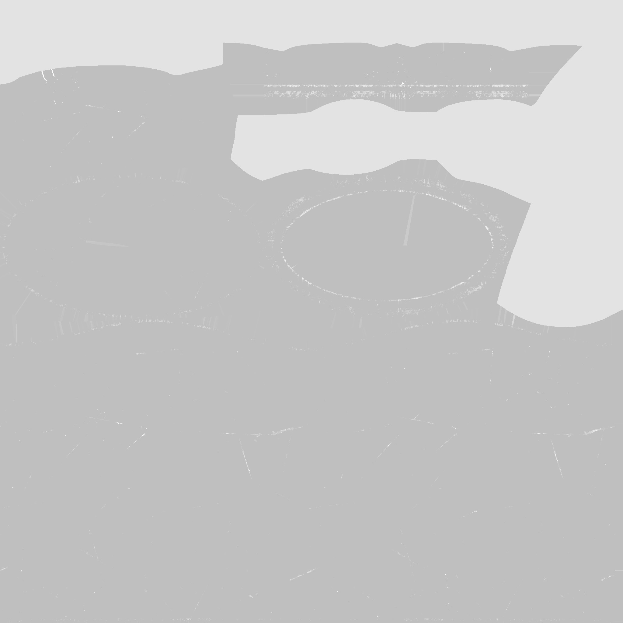 Flask Canister Green Scraped Low-poly 3D model_8