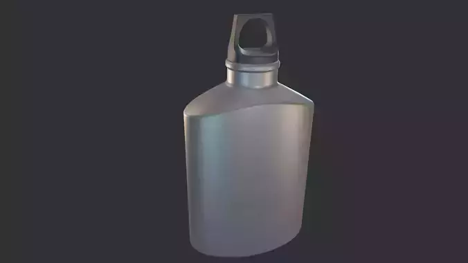 Flask Canister Gun Metal