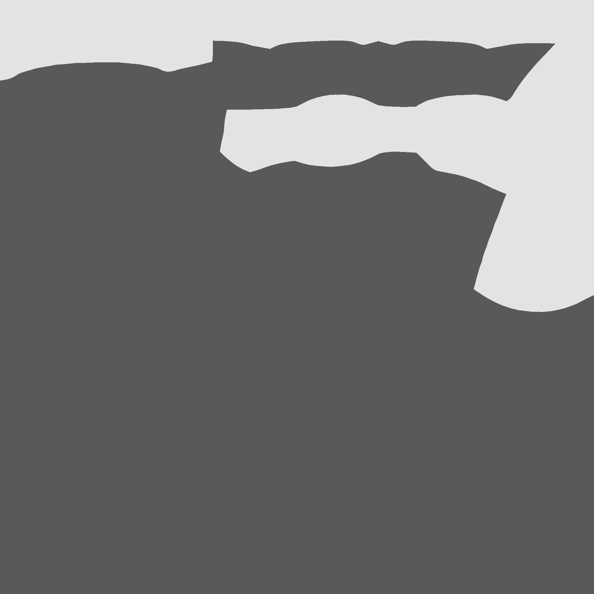 Flask Canister Khaki Low-poly 3D model_8