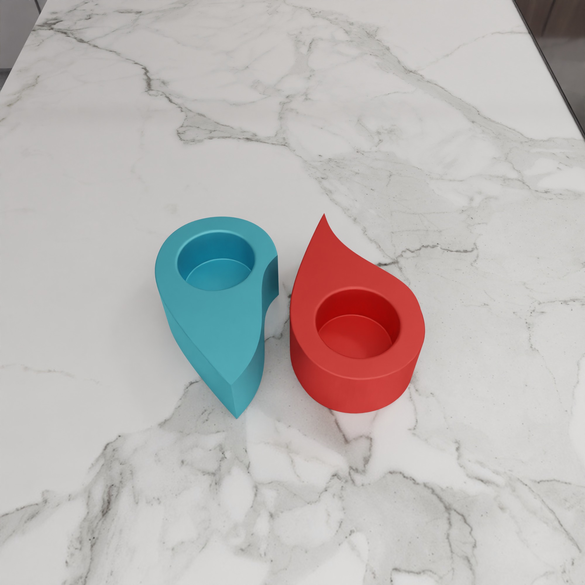 Heart Shape Tea Light Holder - 283 3D print model_11