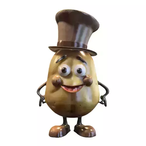 Potato Character for Games and Assets