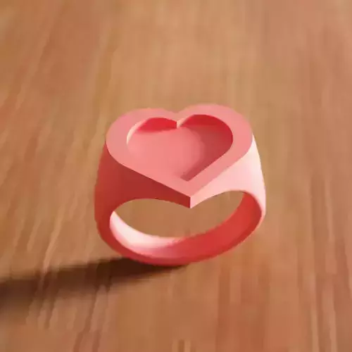 Heart Ring Decor - 281 1