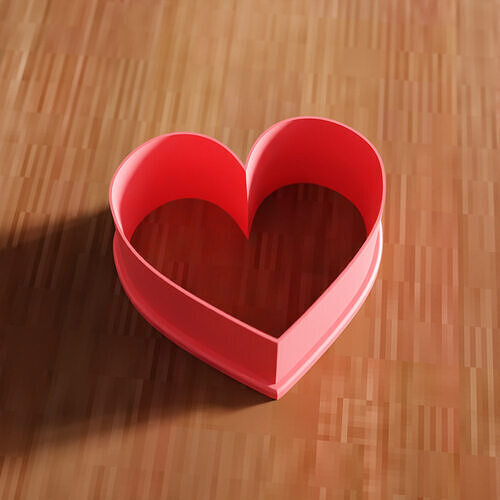 Heart Cookie Cutter - 281 3D print model