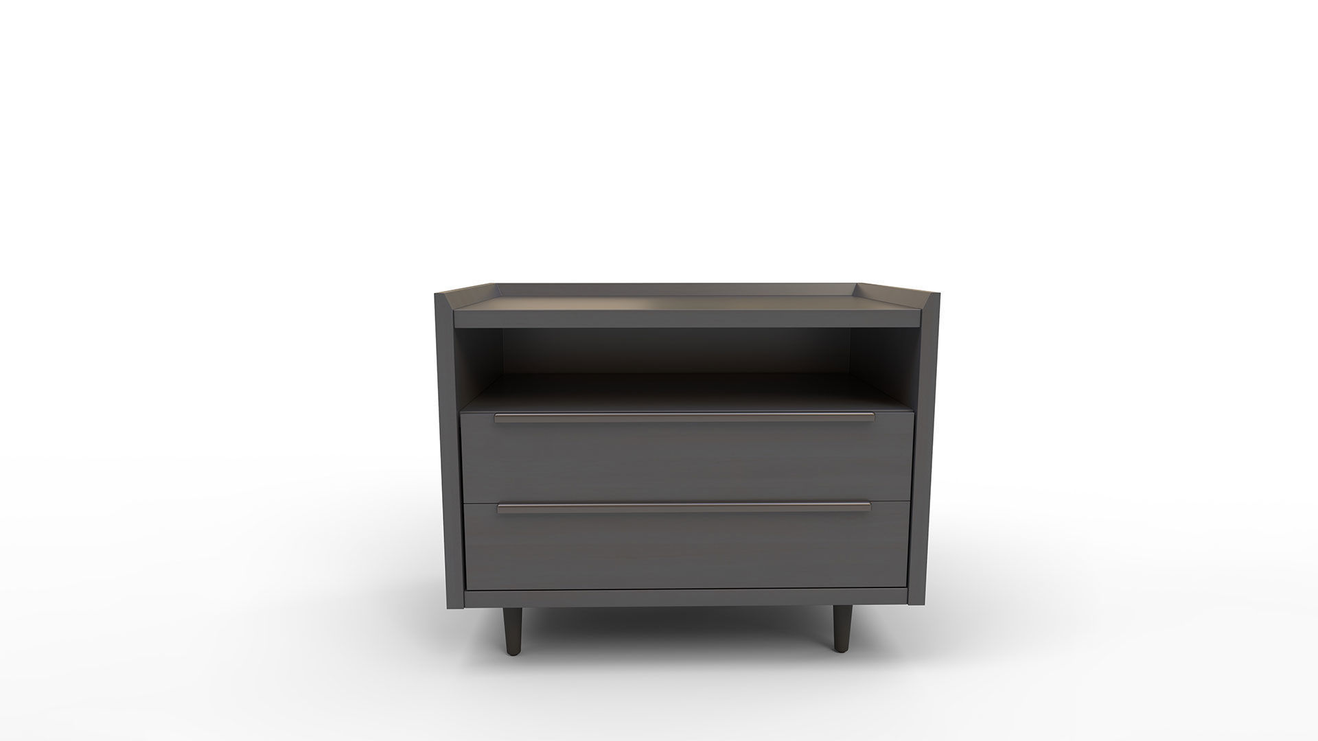 Tate Black Drawer Mid 3D model_9