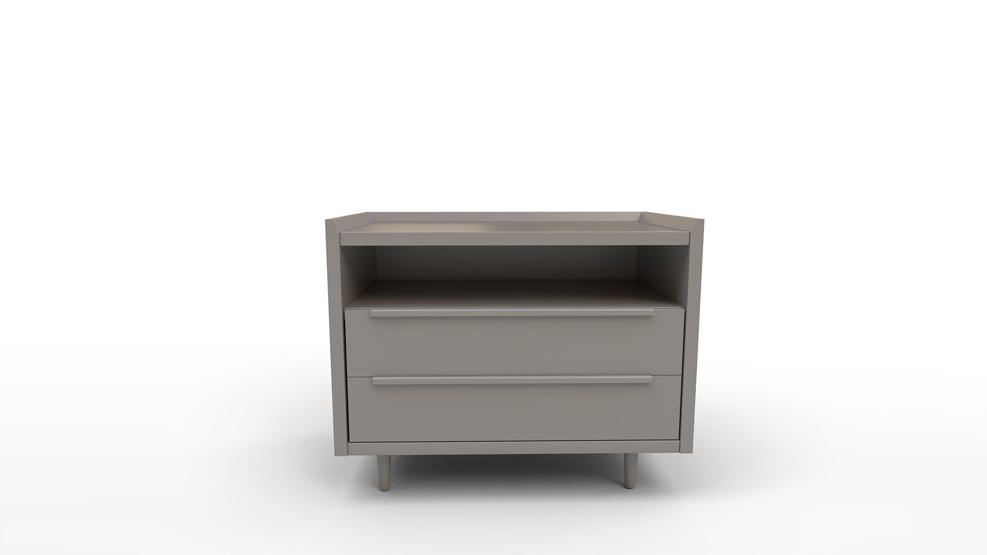 Tate Black Drawer Mid 3D model_10