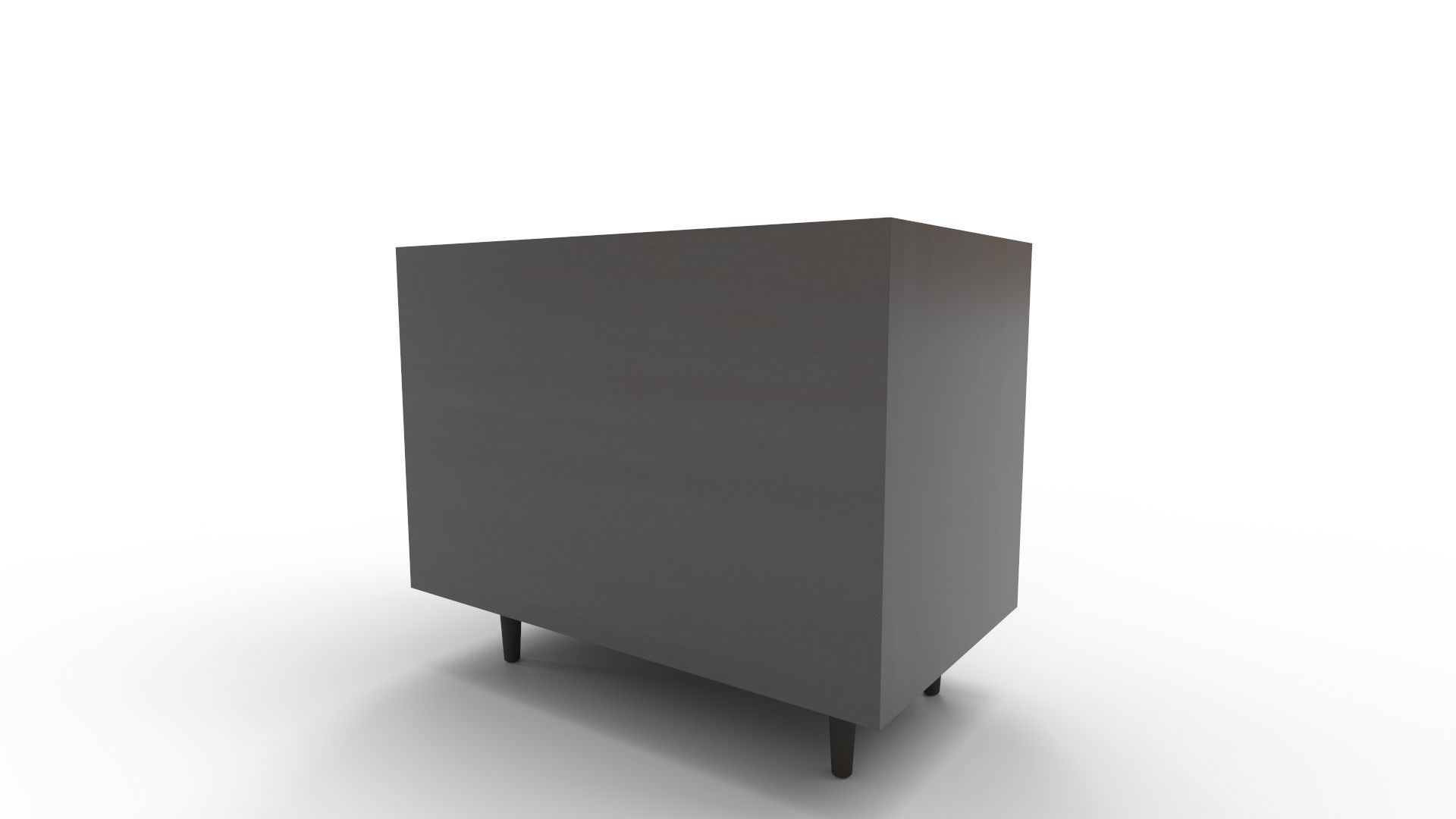 Tate Black Drawer Mid 3D model_2
