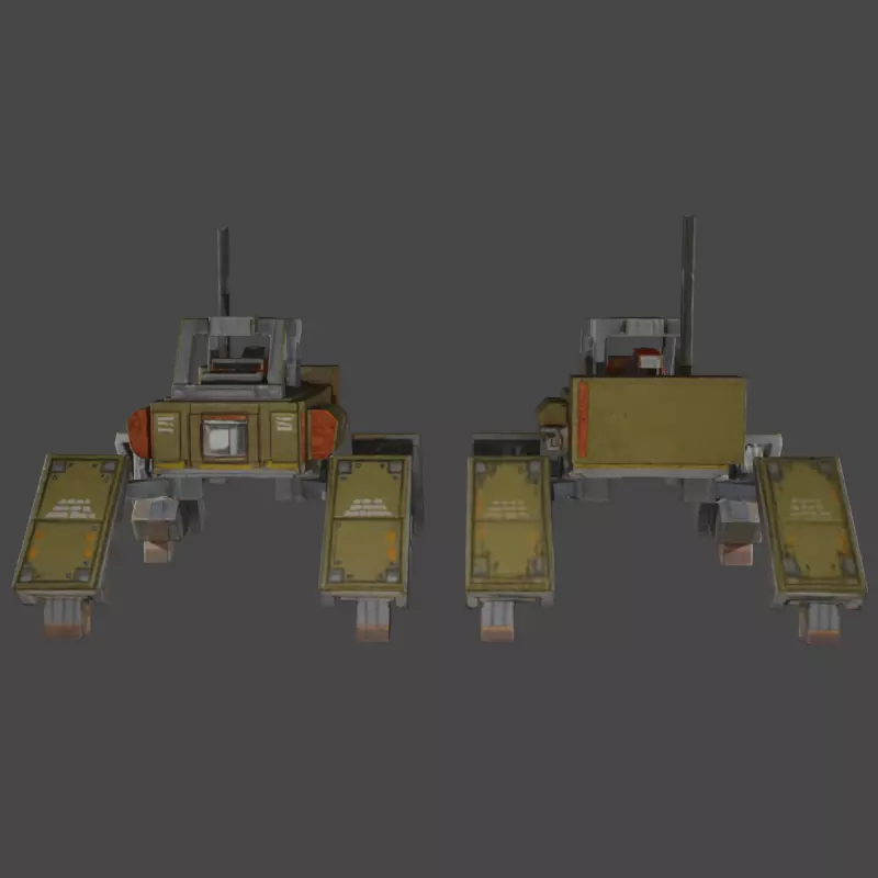 QuadroBot 3D model_0