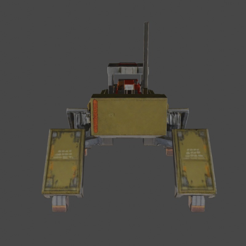 QuadroBot 3D model_4