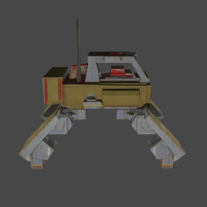 QuadroBot 3D model_3