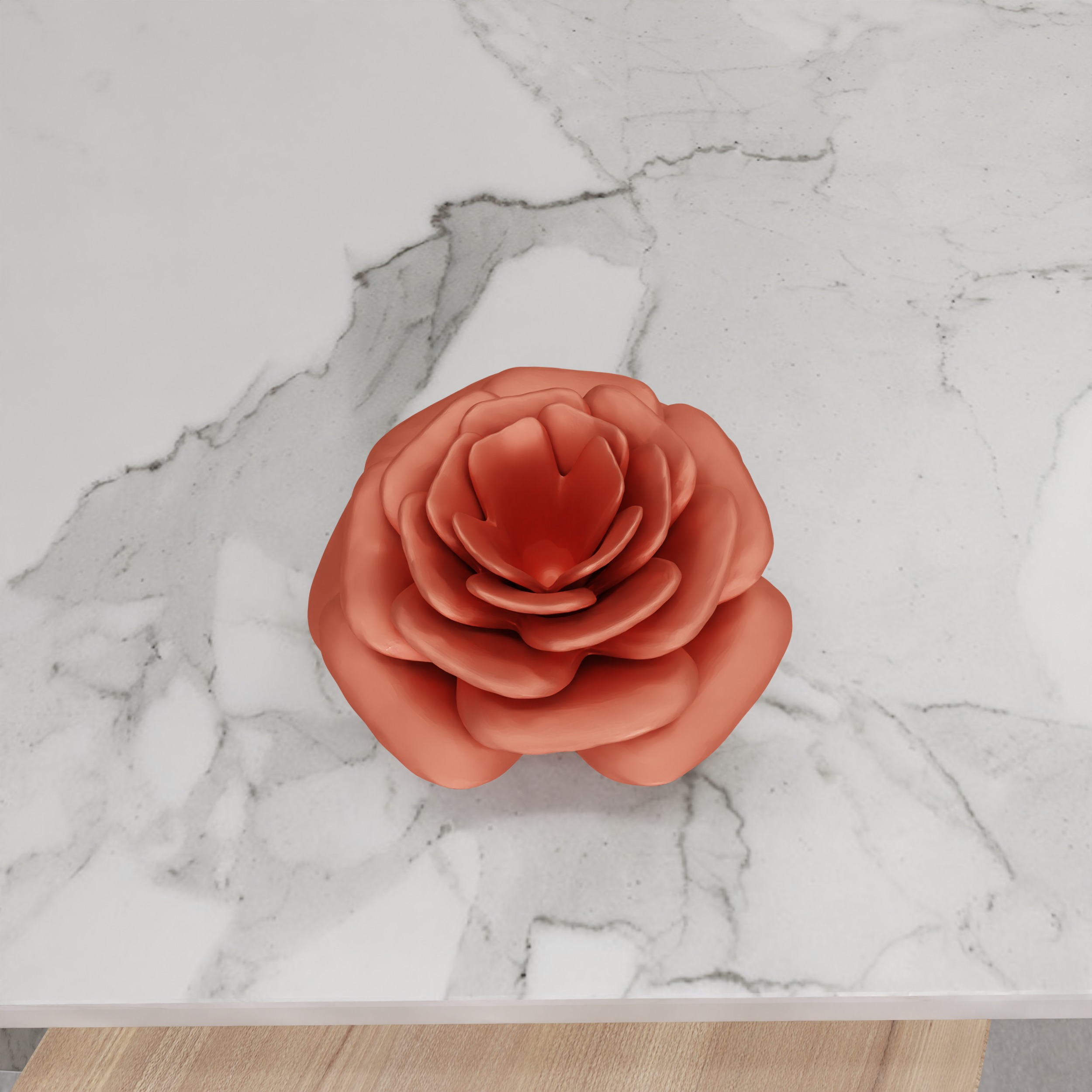 Flower Rose - 279 3D print model_9