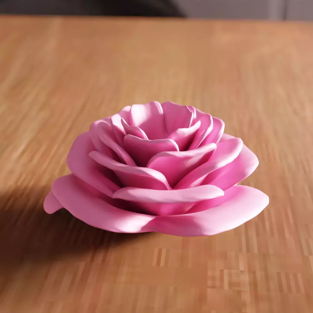 Flower Rose - 279 3D print model_0