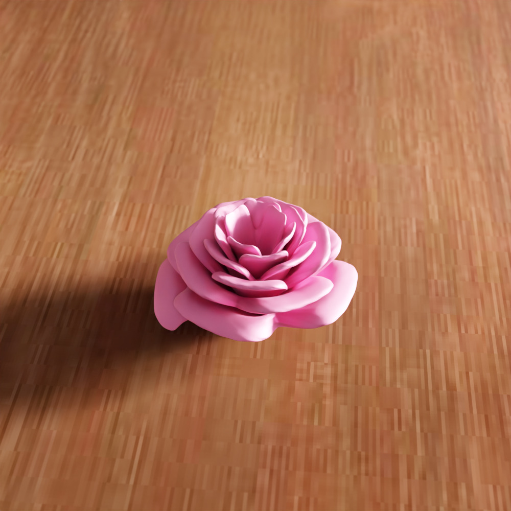 Flower Rose - 279 3D print model_7