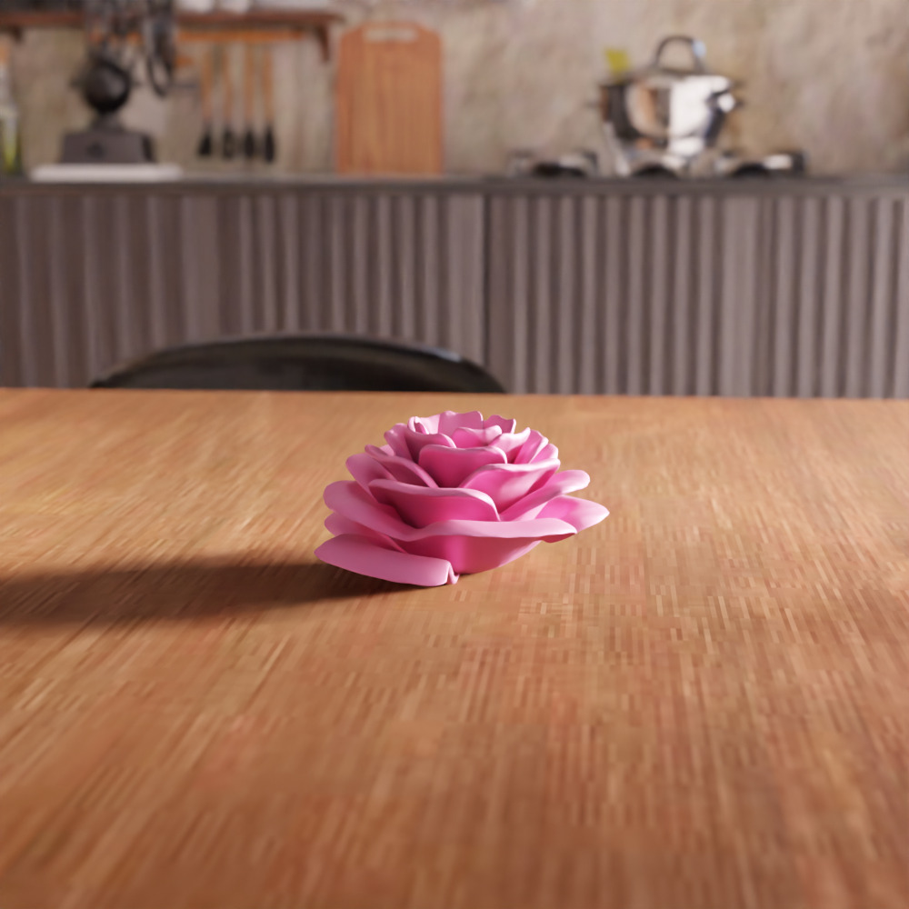 Flower Rose - 279 3D print model_1
