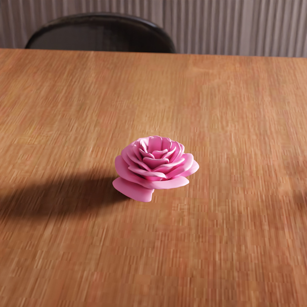 Flower Rose - 279 3D print model_4