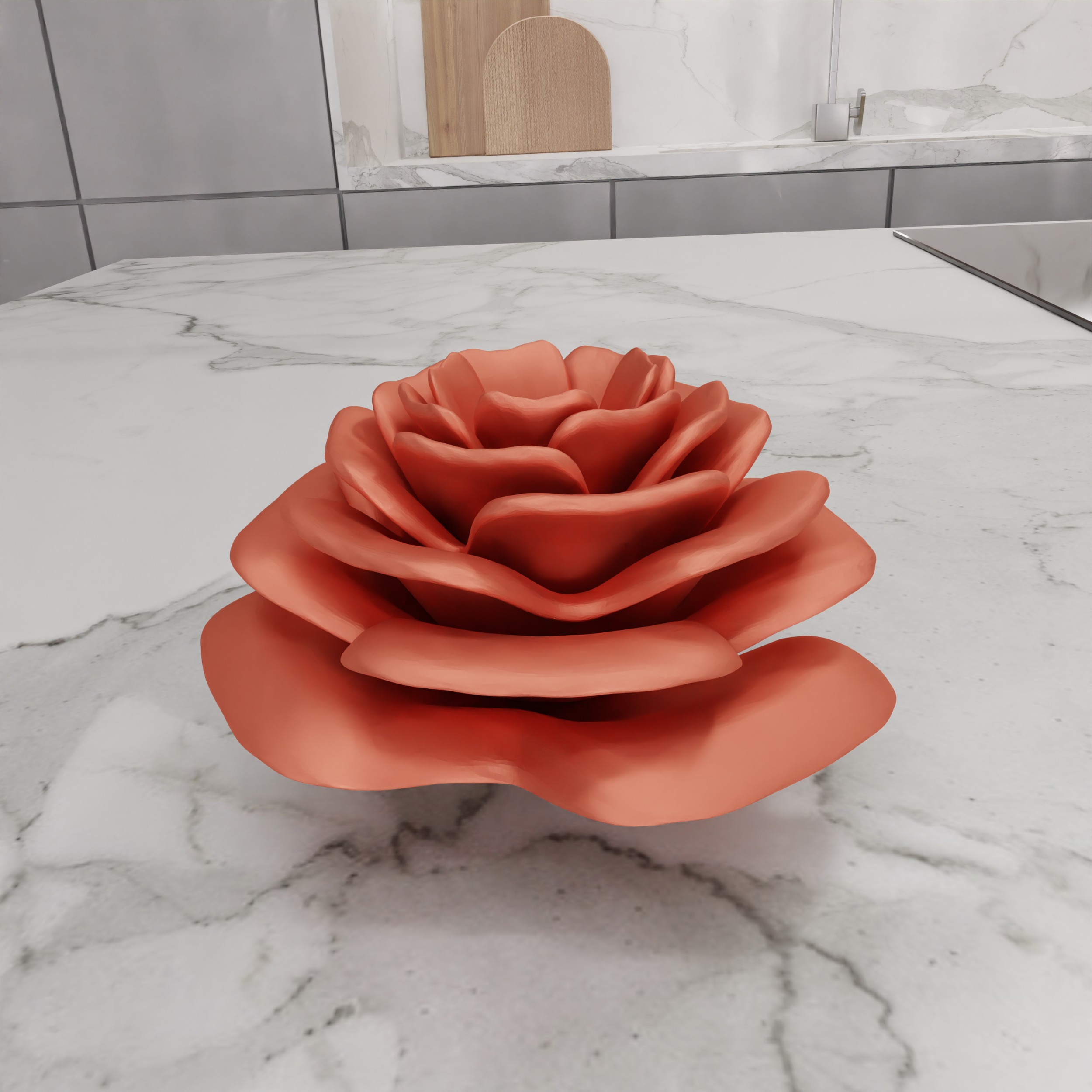 Flower Rose - 279 3D print model_12