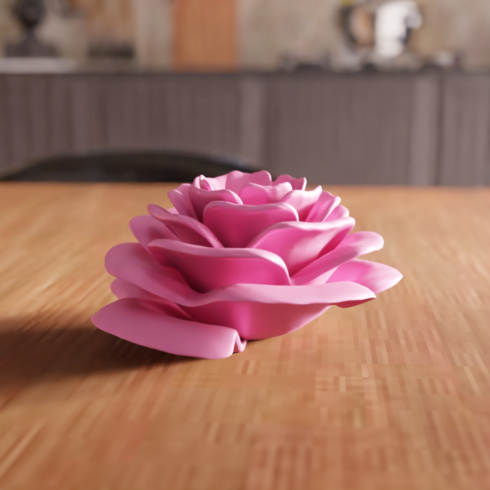 Flower Rose - 279 3D print model_2
