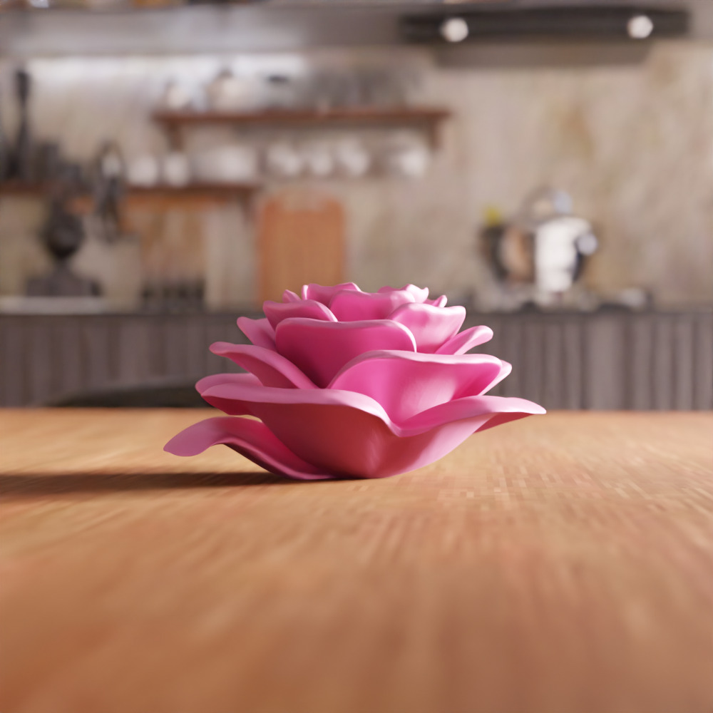 Flower Rose - 279 3D print model_6