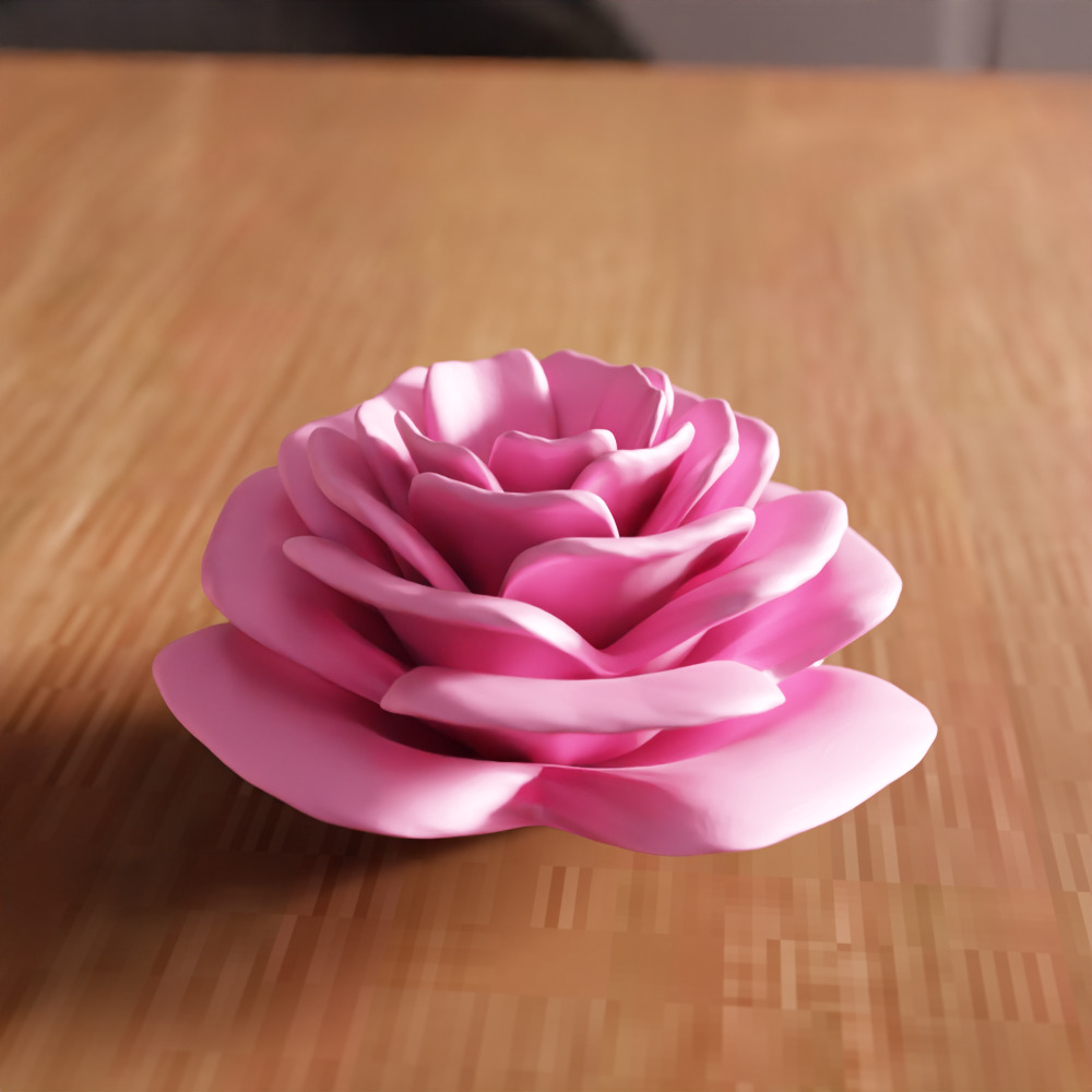 Flower Rose - 279 3D print model_3