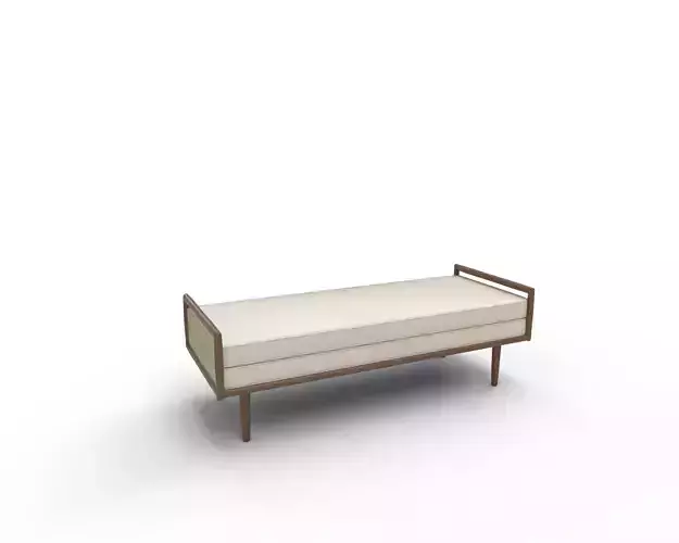 West Elm Nico Leather Bench