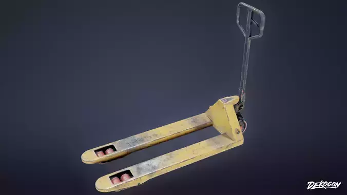CONSTRUCTION - Hand Forklift 01 - LOW POLY