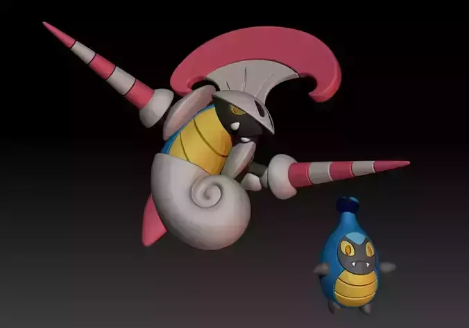 Pokemon Karrablast Escavalier