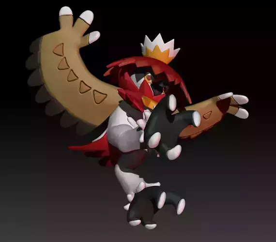 Pokemon Hisuian Decidueye 3D print model