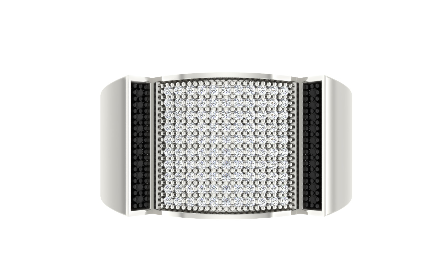 Mens Ring Render 3dm STL OBJ FBX Details 3D print model_7