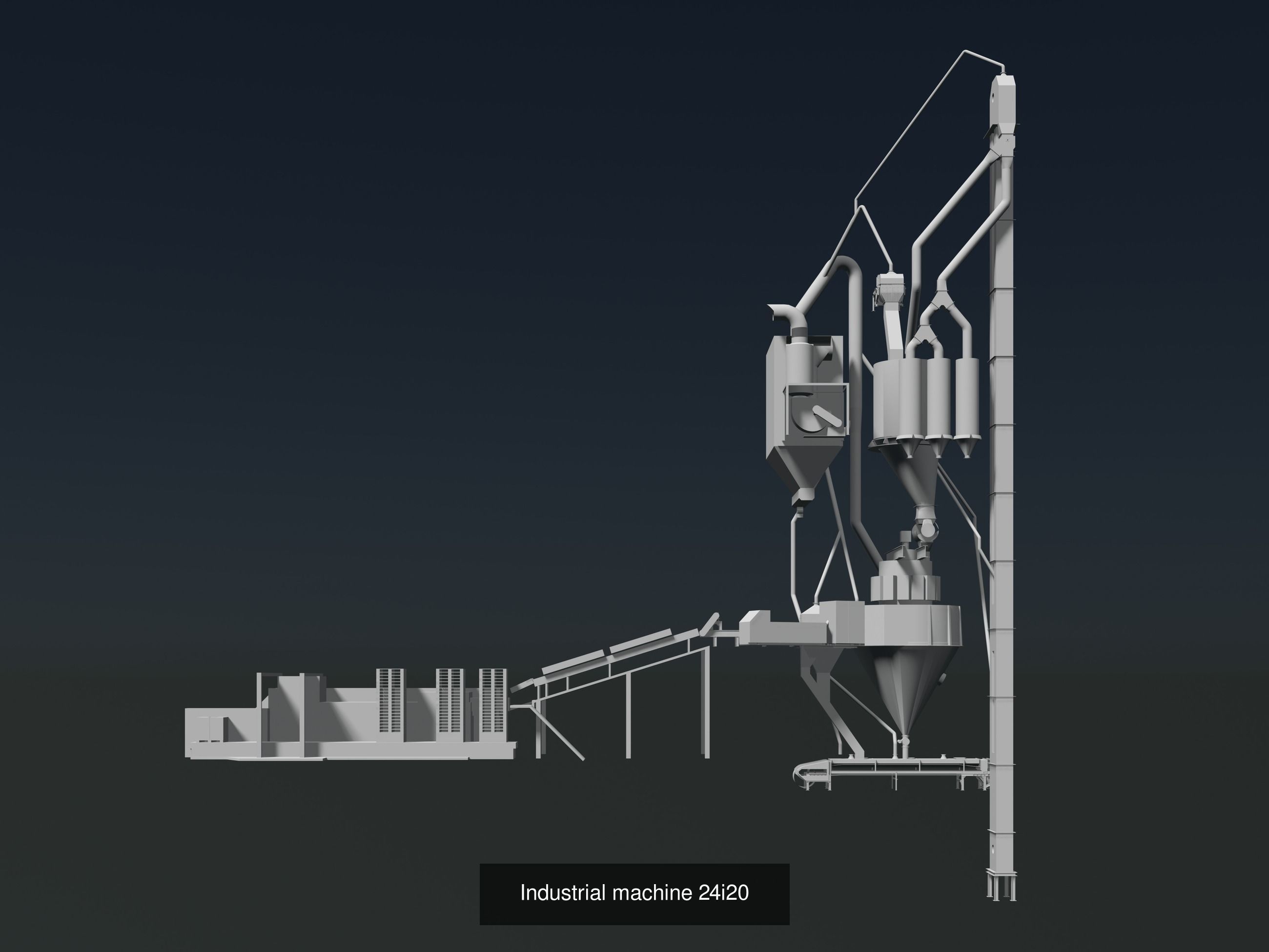 Industrial machine 3D Model Collection_1