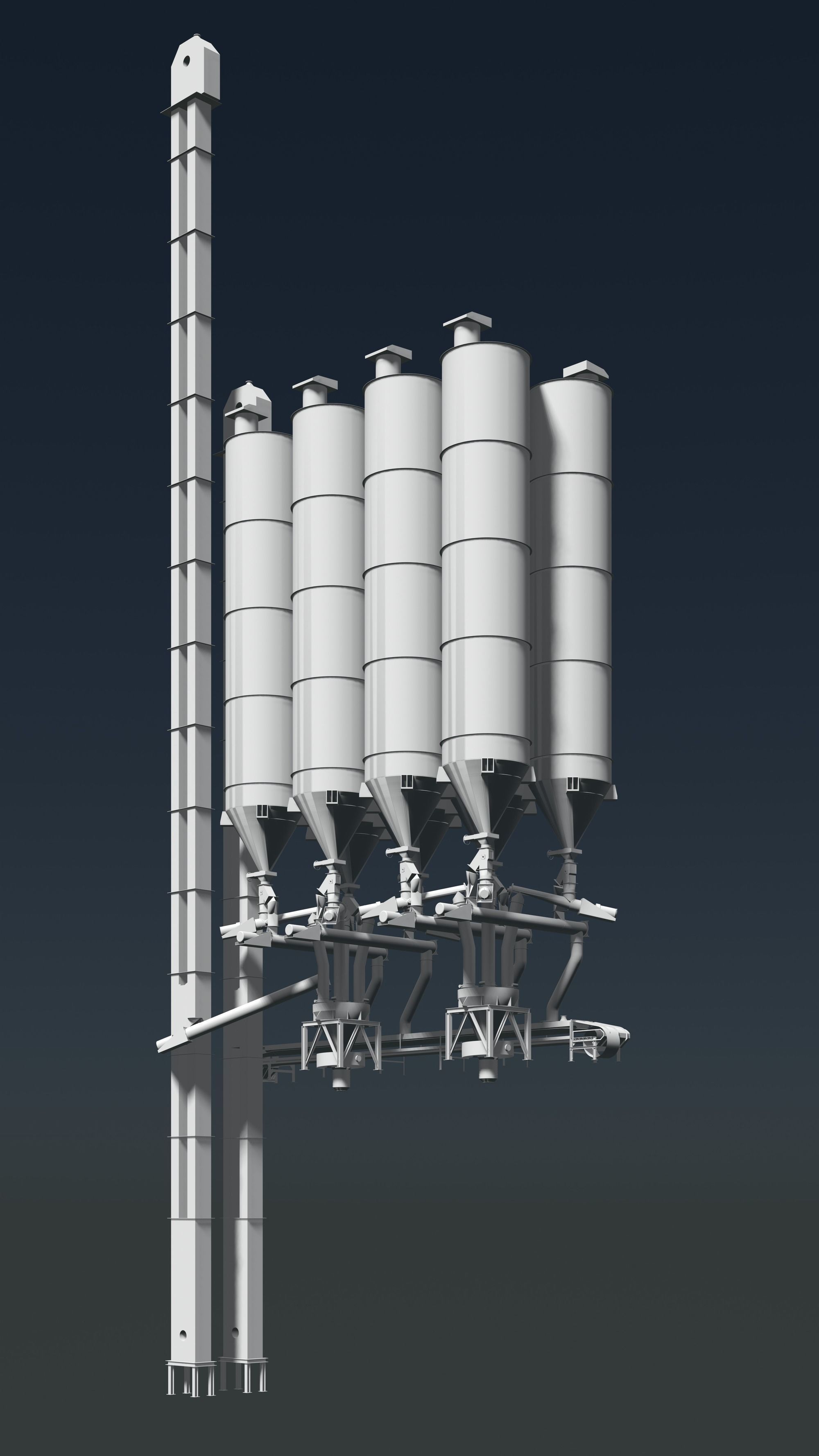Industrial machine 3D Model Collection_8