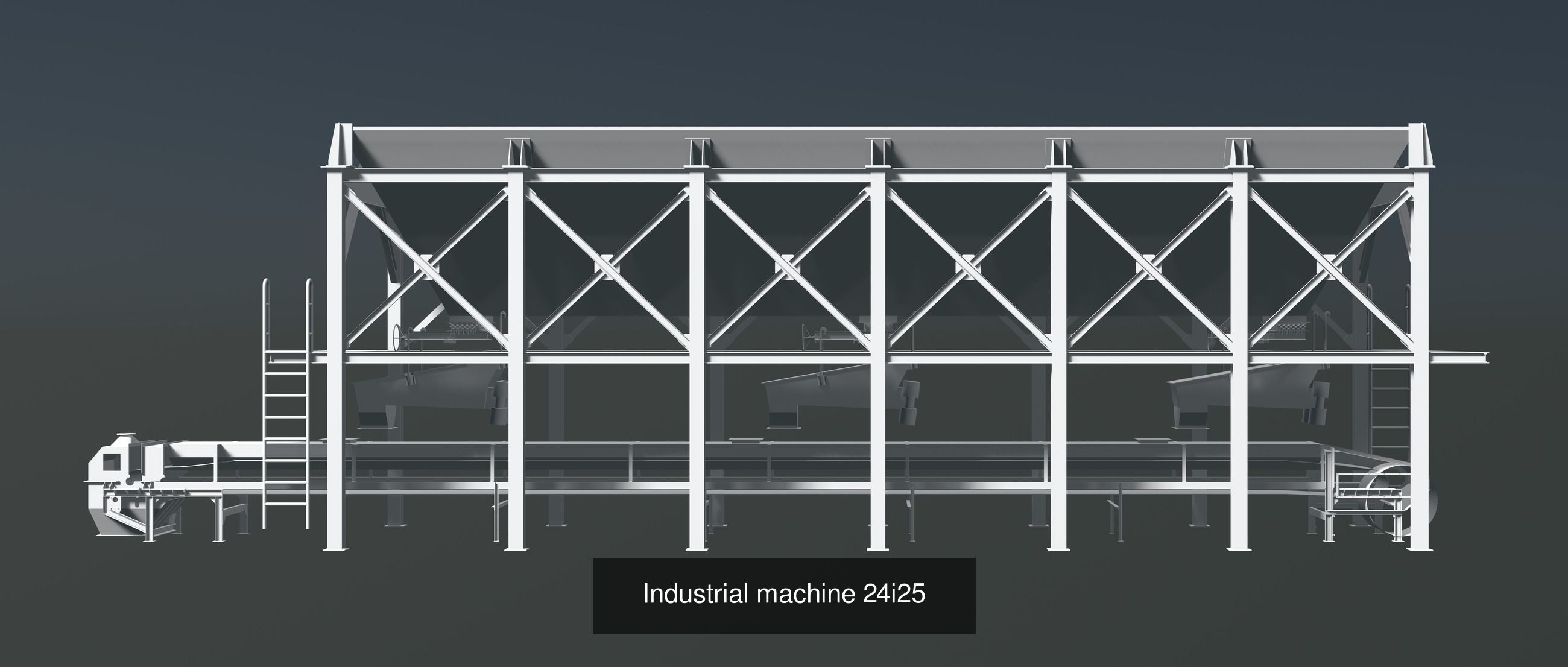 Industrial machine 3D Model Collection_6